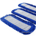 Durable microfiber dusting flat mop with fringe